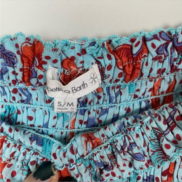 Poupette St Barth Ariel Smocked Top - Picture 4 of 6